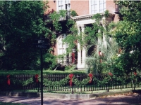 Mercer House at Christmas. Courtesy of Jeanne Papy, photographer