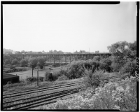 Viaduct over Nickel Plate Railroad tracks, Attribution: United States Library of Congress Prints and Photographs Division
