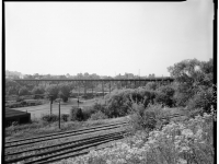 Viaduct over Nickel Plate Railroad tracks, Attribution: United States Library of Congress Prints and Photographs Division