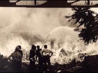 Ness Burns Shantytown, Attribution: Cleveland Press Archives, Cleveland State University